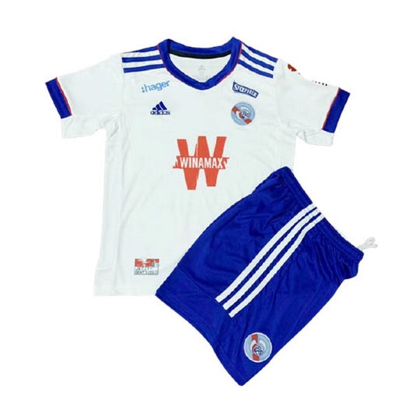 Maillot Football Estrasburgo Exterieur Enfant 2020-21 Blanc